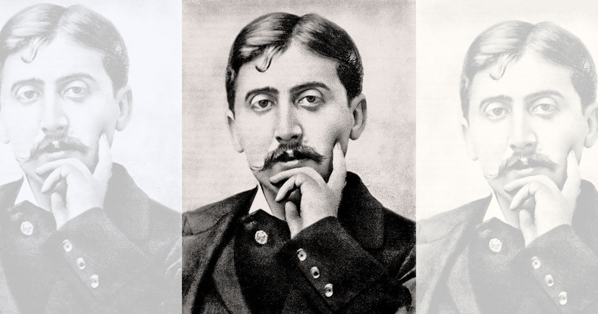 Marcel Proust (1871-1922) autore del romanzo-fiume Alla ricerca del tempo perduto