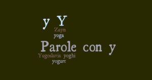 Parole con y: come scriverle correttamente
