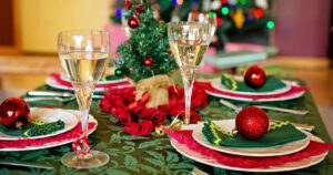 Come si apparecchia la tavola per Natale