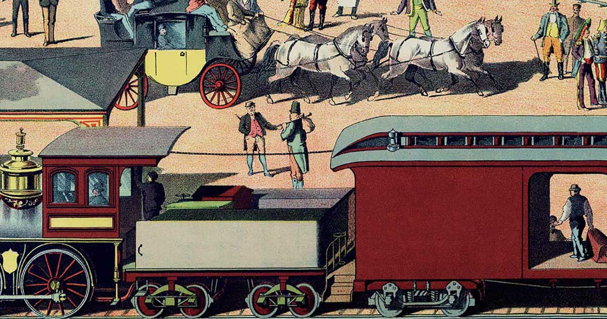 La storia prende il treno