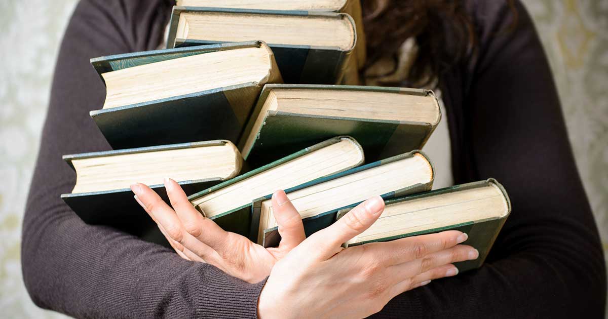 Riciclare libri vecchi