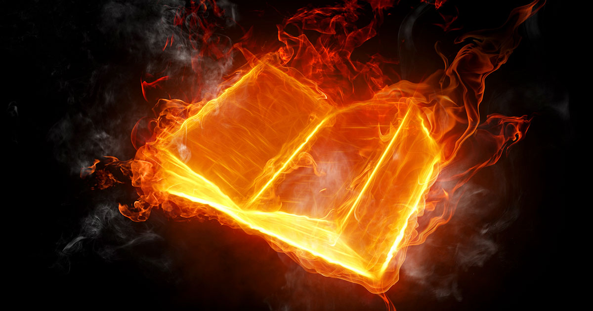 Incendio di libri