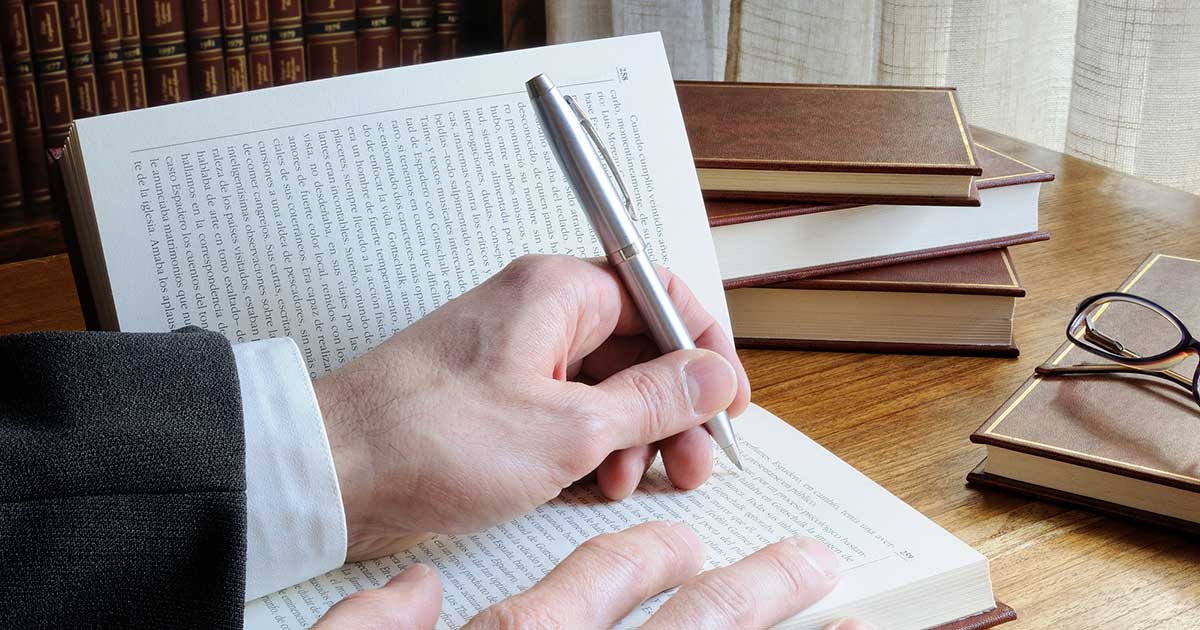 sottolineare i libri