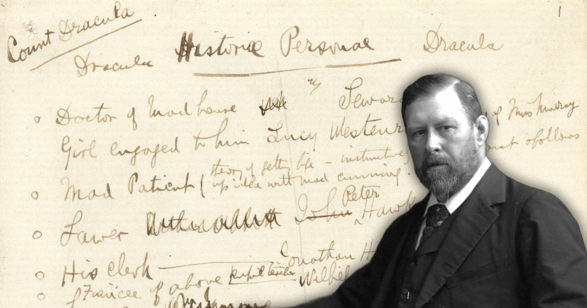 Note di Bram Stoker per Dracula