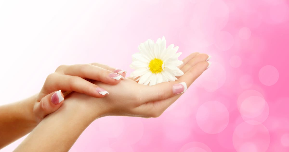 Frasi sulla vulnerabilità - mani che tengono delicatamente un fiore di margherita